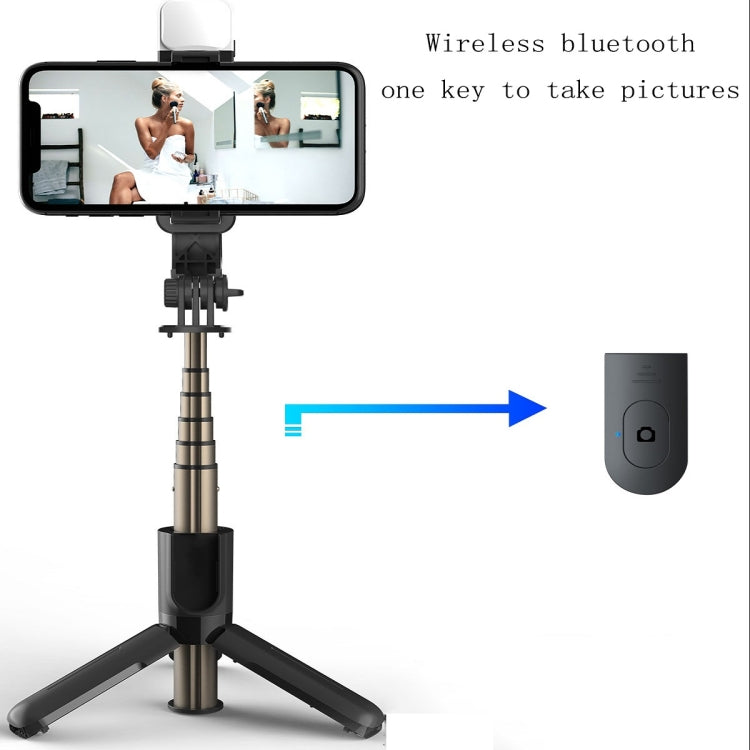 CYKE L10S Bluetooth Selfie Stick Beauty Fill Light Live Tripod, L10S