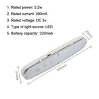 Y-977 Car Reading LED Trunk Light, Blue White, Pure White, White Purple