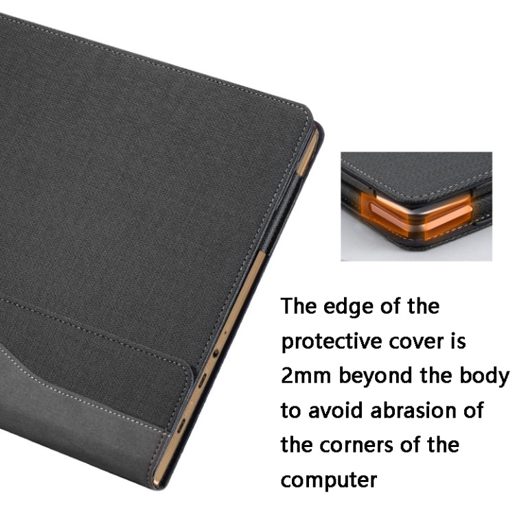 Laptop PU Leather Protective Case, For Lenovo Yoga 720-13, For Lenovo Yoga 730-13, For Lenovo Yoga 720-15