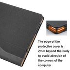 Laptop PU Leather Protective Case, For Lenovo Yoga 720-13, For Lenovo Yoga 730-13, For Lenovo Yoga 720-15