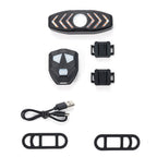 WEST BIKING Bicycle Remote Control Tail Light With Horn Tone, YP0701313