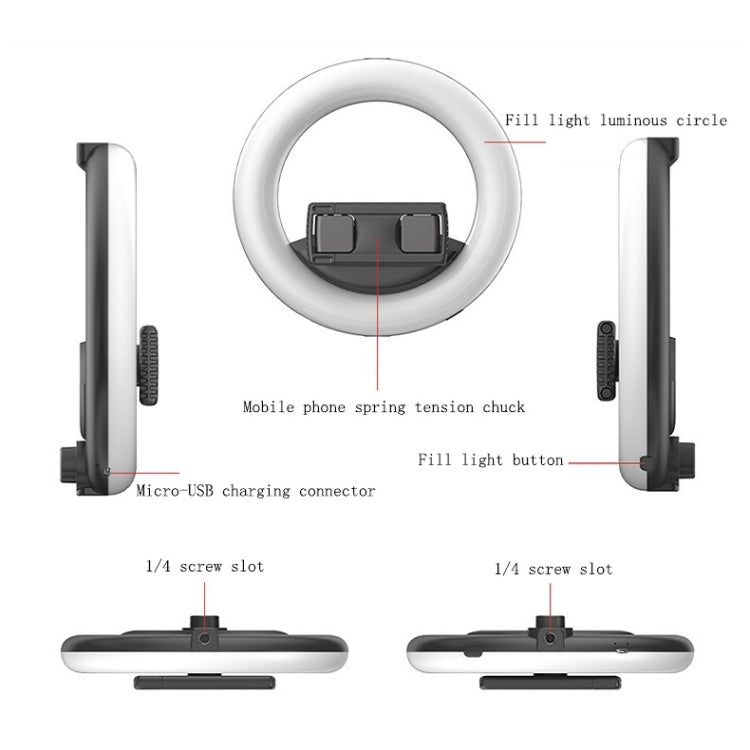 CYKE Q6 Selfie Live Broadcast Ring Beautifying Light