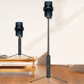CYKE A17 Bluetooth Remote Control With Tripod Photo Live Bracket, A17- 0.8m Black (Without Light)