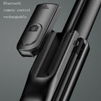 CYKE A17 Bluetooth Remote Control With Tripod Photo Live Bracket, A17- 0.8m Black (Without Light)