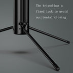 CYKE A17 Bluetooth Remote Control With Tripod Photo Live Bracket, A17- 0.8m Black (Without Light)