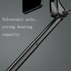 CYKE A17 Bluetooth Remote Control With Tripod Photo Live Bracket, A17- 0.8m Black (Without Light)