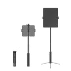 CYKE A22 Bluetooth Remote Control With Tripod Photo Live Bracket, A22-80CM-Black (Dual Camera)