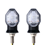 2pcs Motorcycle Steering Lamp Small Shark LED Highlight, MK-100