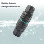 CDF-200/3 Waterproof Wire Connector, With 2 Pin Quick Connector, With 3 Pin Quick Connector, With 3 Pin Cold Pressure Terminal, With 5 Pin Cold Pressure Terminal