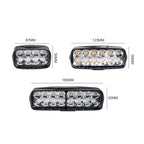 2 PCS MK-265 Motorcycle Character Shooting Light Auxiliary Day Running Light, Style:, 8 LEDs, 12 LEDs, 16 LEDs