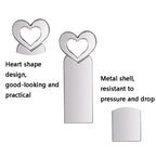 Zshqu2 Heart-Shaped USB 2.0 High Speed ??Metal USB Flash Drives, 4GB, 8GB, 16 GB, 32GB, 64GB, 128GB