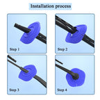 Car Wiper Hole Silicone Protective Cover, Big Hole, Small Hole