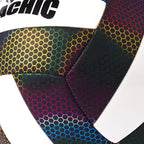 MILACHIC Fluorescent Volleyball No.5 PU Machine Stitched Volleyball, 6930 Night Light, 6931 Colorful, 6932 Honeycomb