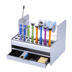 Multi-Function Maintenance Tool Storage Box Element Sorting Storage Rack, 19.7x17x16cm
