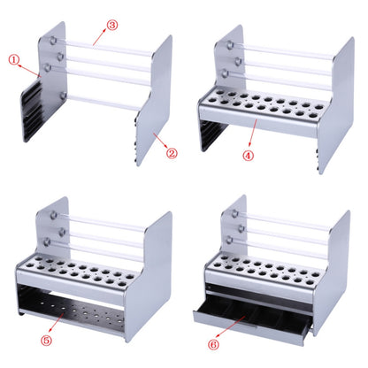 Multi-Function Maintenance Tool Storage Box Element Sorting Storage Rack, 19.7x17x16cm