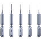 Qianli Super Tactile Grip-Type Precision Silent Dual-Bearing Screwdriver, Type A Phillips, Type B Tri-point, Type C Pentalibe, Type  D Pinhead Philips, Type E T2 Torx