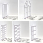 41 x 29cm Background Board Window Pane Light Shadow Plate, Diamond Lattice, Louver Window, Arc Window, Waffle Lattice, Circle