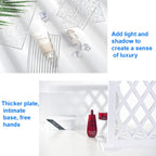 41 x 29cm Background Board Window Pane Light Shadow Plate, Diamond Lattice, Louver Window, Arc Window, Waffle Lattice, Circle