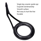 Ceramic Wire Loop Luya Rod Fishing Gear Accessories, 75 PCS / Box