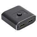 2  to 1 Out HD HDMI Switch, 4K 30Hz Black