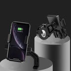Y02 Electric Bike Mobile Phone Bracket, Style:, Rearview Mirror Installation, Handlebar Installation