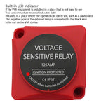 AOK9003 Housing Car Yacht Ship Dual Battery Isolator, AOK9003 Black, AOK9003 Red