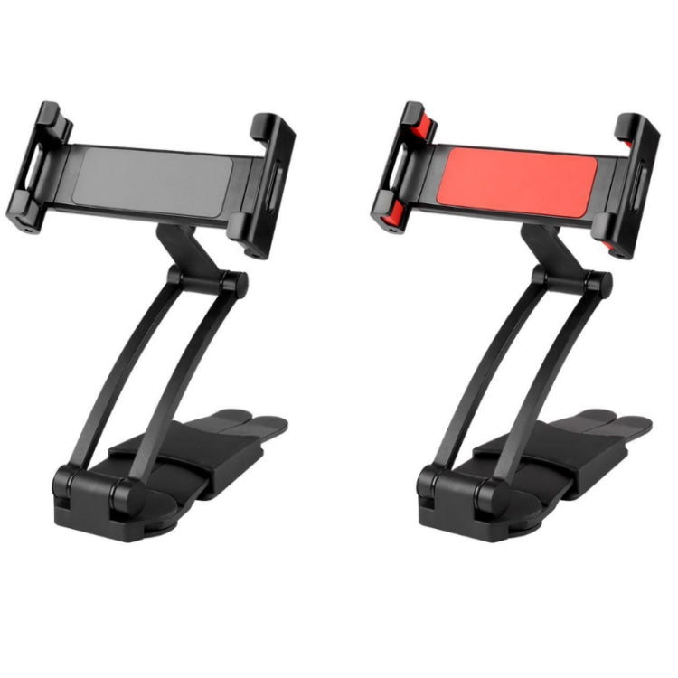 PB-45B Car Rear Aluminum Alloy Telescopic Mobile Phone Holder, Black Color Box, Red Color Box