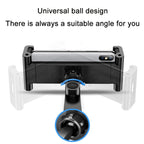 PB-45B Car Rear Aluminum Alloy Telescopic Mobile Phone Holder, Black Color Box, Red Color Box