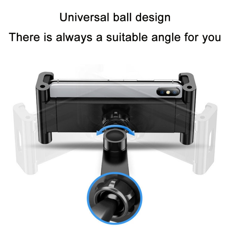 PB-45B Car Rear Aluminum Alloy Telescopic Mobile Phone Holder, Black Color Box, Red Color Box