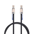 H0503 12Gbps SFF-8644 To 8644 HD Server External Hard Drive Data Cable, Black 1m, Black 2m, Black 3m