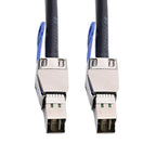 H0503 12Gbps SFF-8644 To 8644 HD Server External Hard Drive Data Cable, Black 1m, Black 2m, Black 3m
