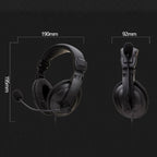 Soyto SY750MV Stereo Gaming Computer Headset, For PC, For PS4