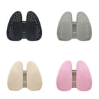 5297 Car Massage Seat Cushion, Black with Black, Gray with Gray, Beige with Beige, Beige with Pink
