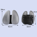 5297 Car Massage Seat Cushion, Black with Black, Gray with Gray, Beige with Beige, Beige with Pink