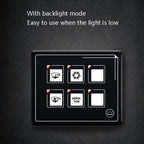 SP5106 RV Yacht Modified 5mm Film Touch 6-Bit Panel Switch