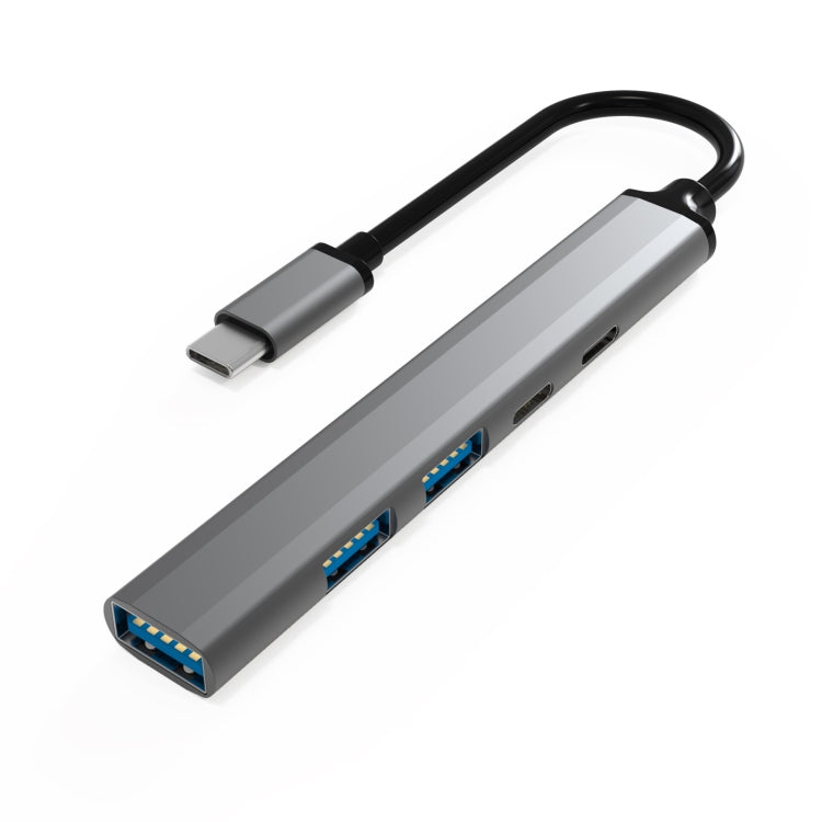 U5 Type-C Extender USB3.0 Splitter Multi-Port Expansion Dock, Number of interfaces: 4 in 1 (USB), 5 in 1 (Type-C), 4 in 1 (Type-C), 4 in 1 (USB)