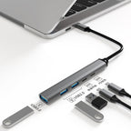 U5 Type-C Extender USB3.0 Splitter Multi-Port Expansion Dock, Number of interfaces: 4 in 1 (USB), 5 in 1 (Type-C), 4 in 1 (Type-C), 4 in 1 (USB)