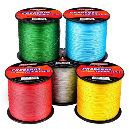 PROBEROS 4 Edited 300M Fish Line, 5.0 / 50LB, 6.0 / 60LB, 7.0 / 70lb, 8.0 / 80lb, 10.0 / 100LB