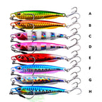PROBEROS LF103 Simulation Metal Sea Fishing Bait, 60g