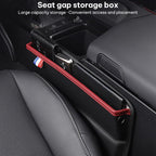 SUSISUN 049 Multifunctional Car Seat Slit Storage Box, Black, Brown, Wine Red, Beige, Black (One Pair), Brown (One Pair), Wine Red (One Pair), Beige (One Pair)