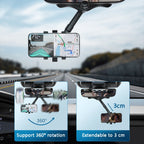 ZJ099 360 Degree Rotating Car Rearview Mirror Phone Holder, ZJ099