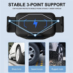 S15 15W QI Magnetic Car Wireless Charging Holder For Folding Screen Phone, S15