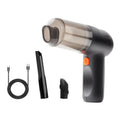 FL-8803 Portable Handheld Car Vacuum Cleaner, Style:, 3.7V Wireless Charging (Black), 3.7V Wireless Charging (White), 7.4V Charging Upgrade (Black), 7.4V Charging Upgrade (White), 12V Car Plug-in (Black), 12V Car Plug-in (White)