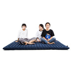 CHANODUG 4028 Outdoor Camping Double TPU Inflatable Mattress, Mattress Green, Mattress Blue