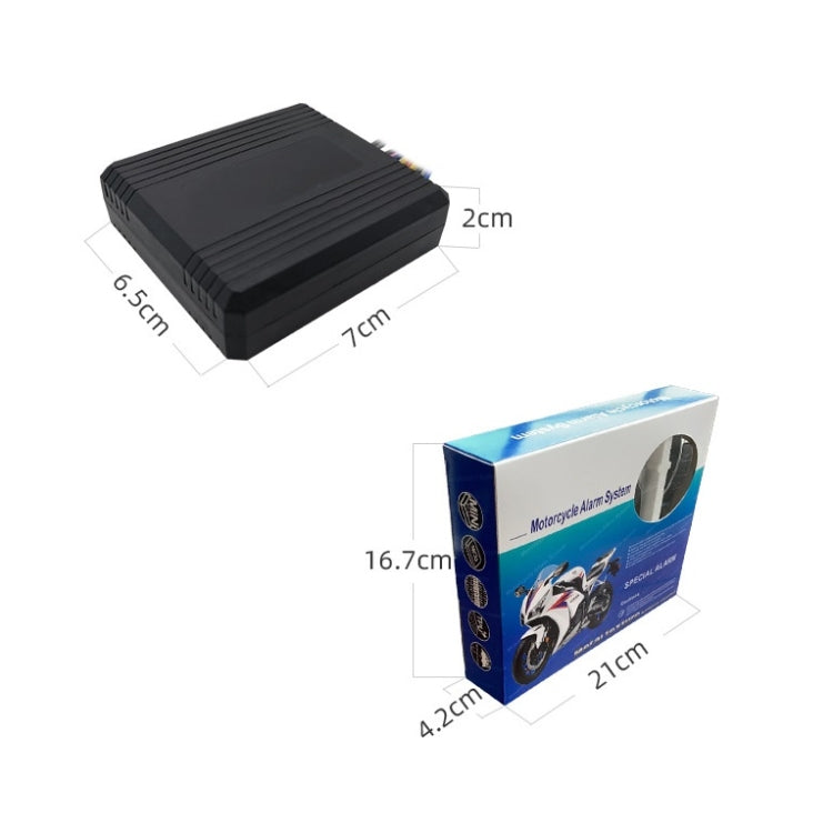 Motorcycle One-Way Remote Control Anti-Theft Alarm, YL-B009