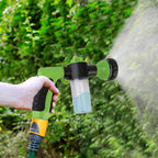 8 in 1 Car Wash Foam Pot Water Sprinkler, Yellow, Green