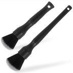 Car Air Conditioner Outlet Brush Interior Cleaning Soft Brush, Small+Large Black, Small+Large Blue, Small+Large Red