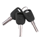 Car Steering Wheel Anti-Theft Lock, Anti-Theft Lock((Black Gold))