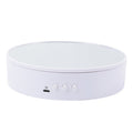 15cm Adjustable Speed Rotating Display Stand Props Turntable, White Mirror, Black Mirror, White Velvet, Black Velvet
