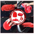 Car Wash Cleaning Brush Waterproof Car Wash Gloves, 18 PCS / Set
